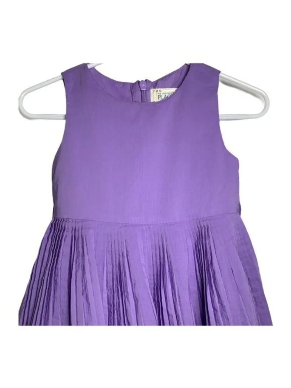 Childrens Place Baby Girl Dress 24M Purple Green Sleeveless Fit Flare